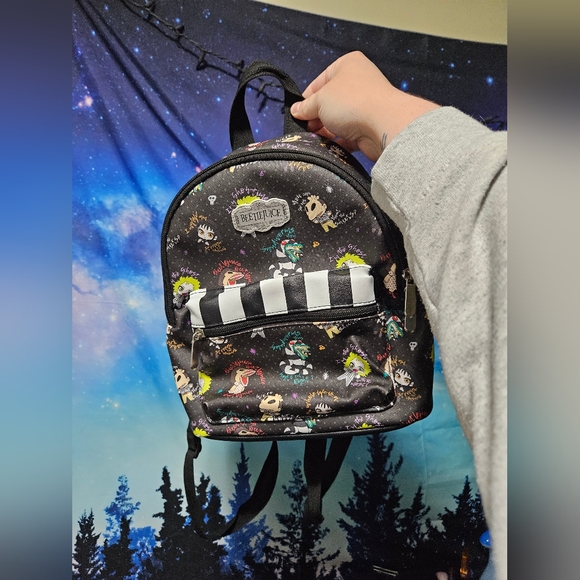 Handbags - Chibi Beetlejuice mini backpack